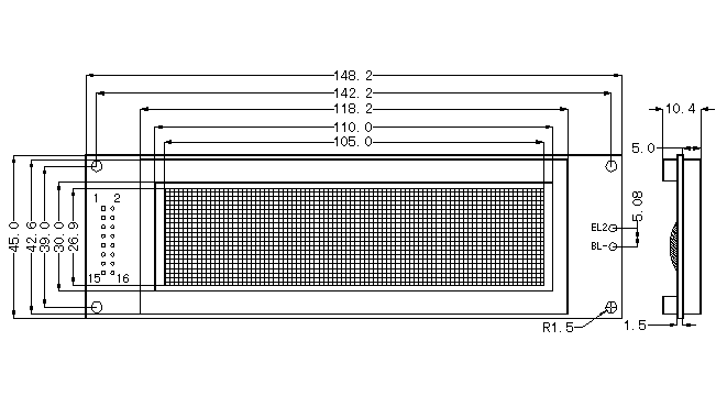 SMG12232B-2׼ͼεҺʾģ(LCM)ʾͼƬ