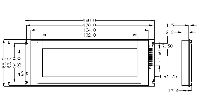 SMG24064B׼ͼεҺʾģ(LCM)ʾͼƬ