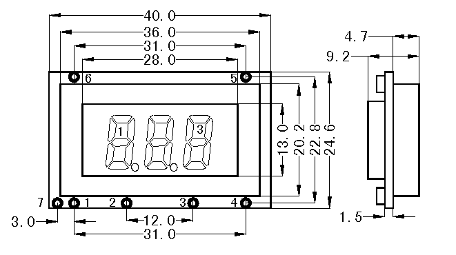 SMS0301BʽҺģ(LCM)ʾͼƬ