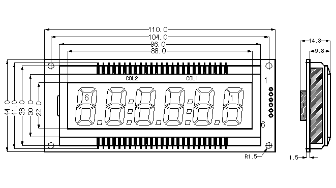 SMS0612BʽҺģ(LCM)ʾͼƬ