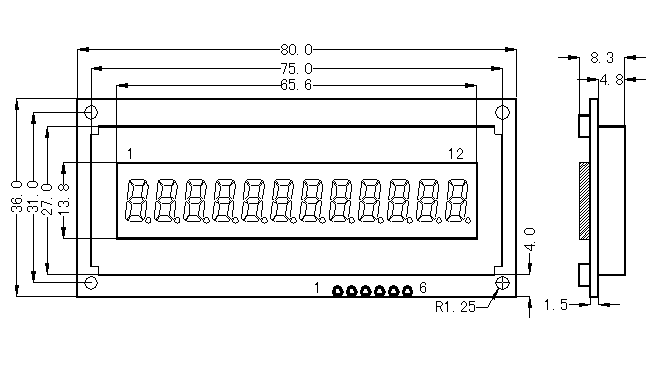 SMS1201ʽҺģ(LCM)ʾͼƬ